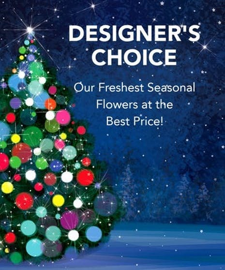 DESIGNER CHOICE CHRISTMAS  Flower Bouquet