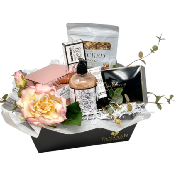 Charcoal Rose Gift Box