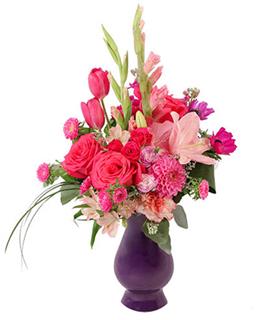 Hot Pink Jubilee Floral Design Flower Bouquet