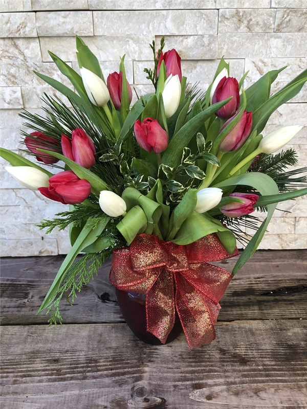 Jolly Tulips Flower Bouquet