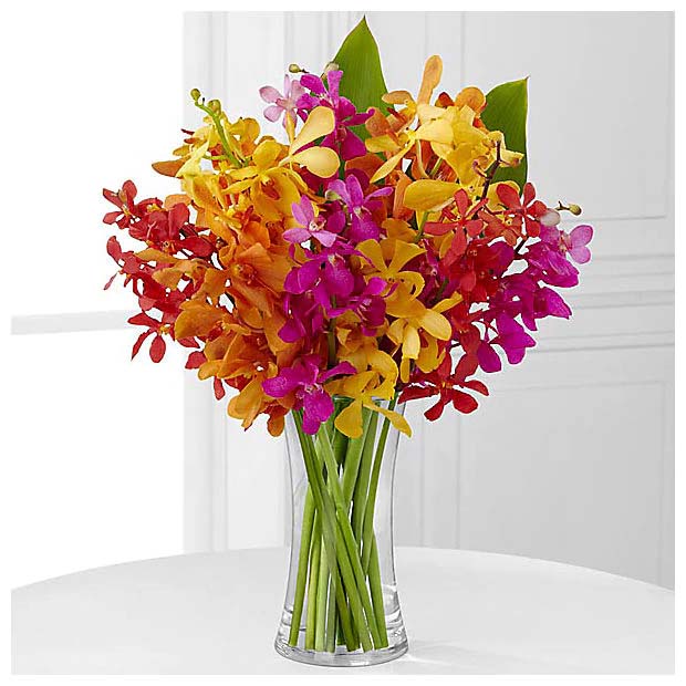 Fall Orchid Bouquet